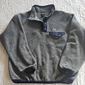 Patagonia Charcoal Fleece Pullover